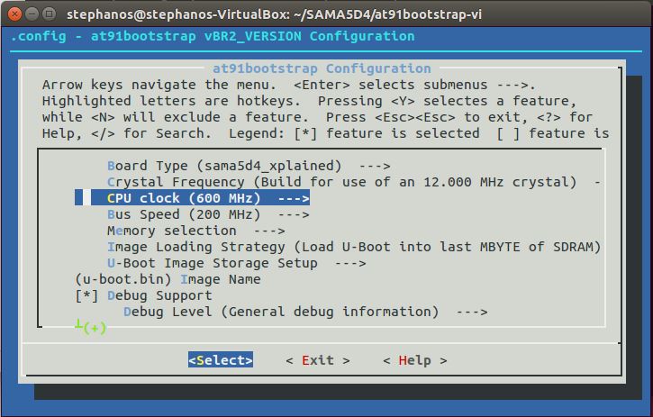 wiki:atmel_sama5d42:bootstrap:bootstrap_menuconfig.jpg